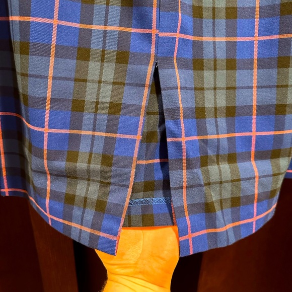 ELOQUII Plaid Column Skirt - Picture 6 of 11